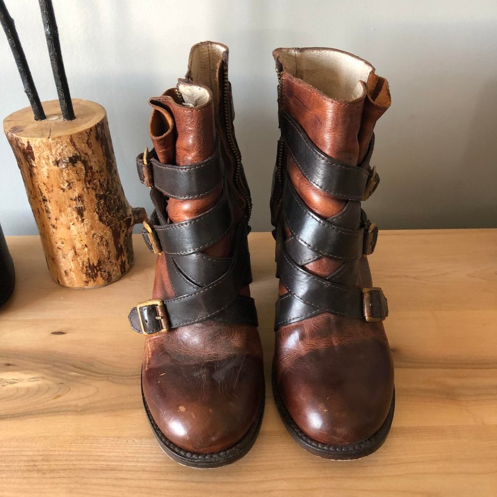 Bottes Freebird 10 tout en véritable cuir